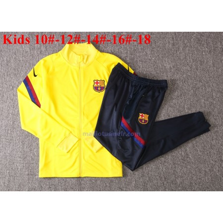 FC Barcelone Ensemble Vestes d'entrainement 2020-21 V005 - Enfant